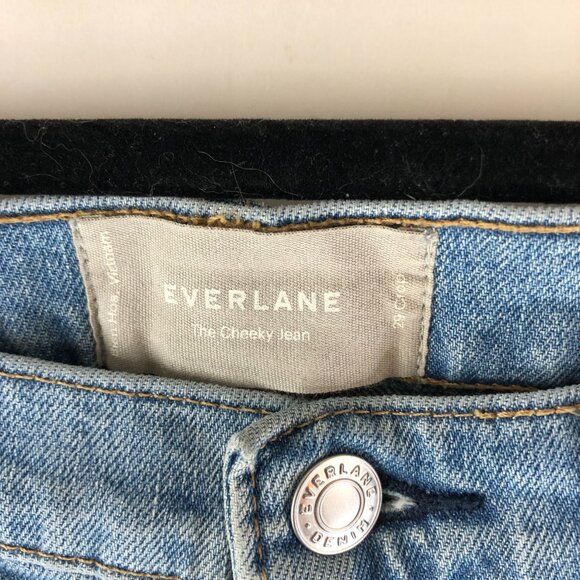 Everlane Womens Jeans The Cheeky Jean Stretch 29 Crop - Picture 3 of 4